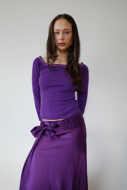 ANTONIO BERARDI 100% SILK SKIRT