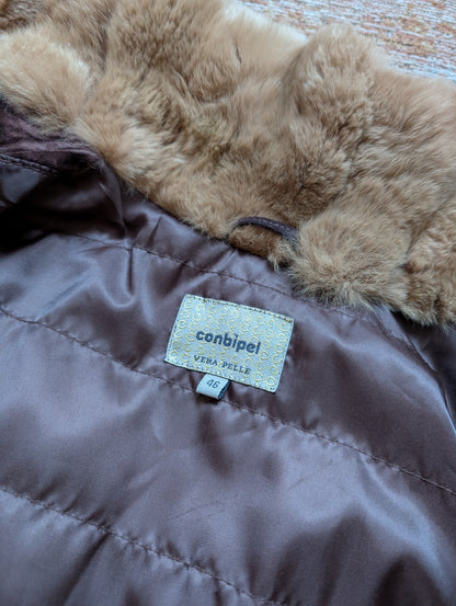 Conbipel Fitted Leatherjacket