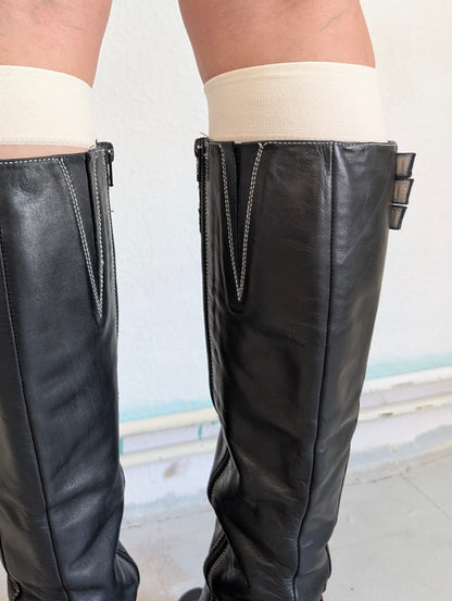 Miss Sixty Leather Boots