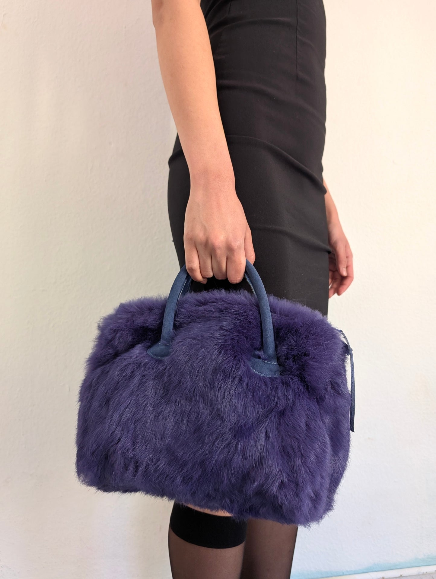 Blue Fur Bowling Bag