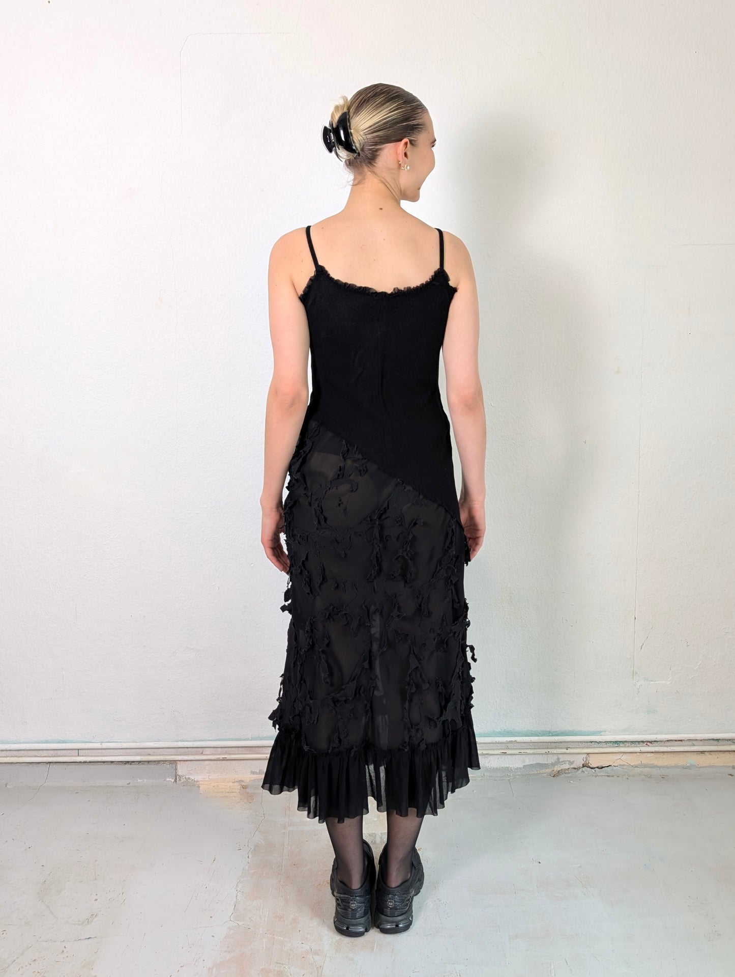 Distressed Camisole Dress