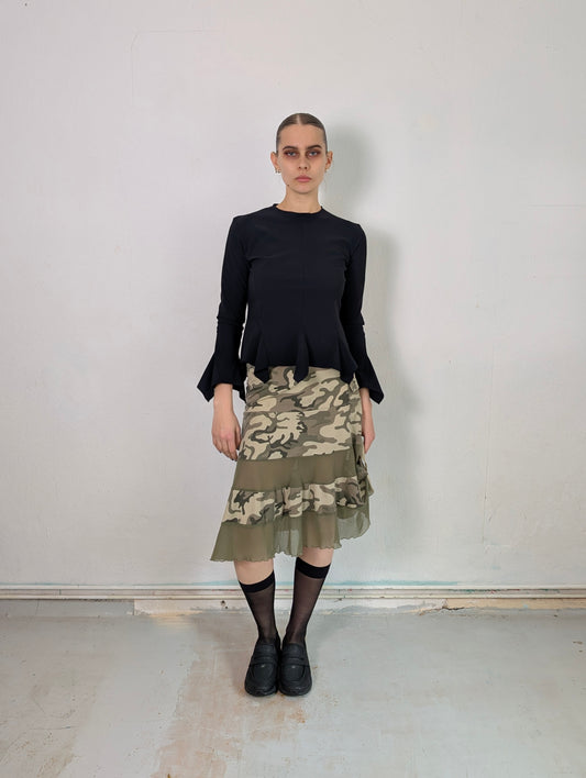 Vintage Camo Skirt