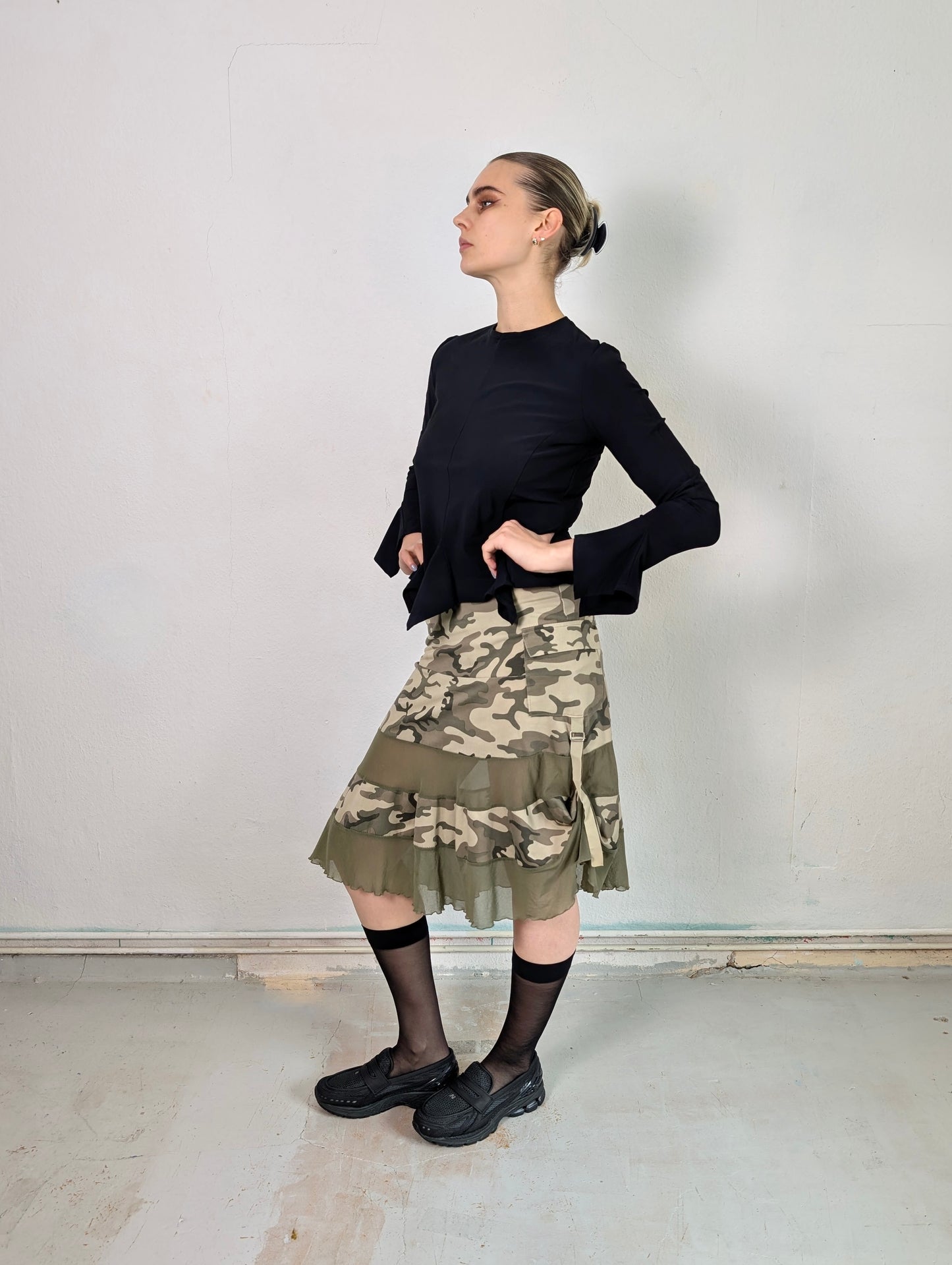 Vintage Camo Skirt