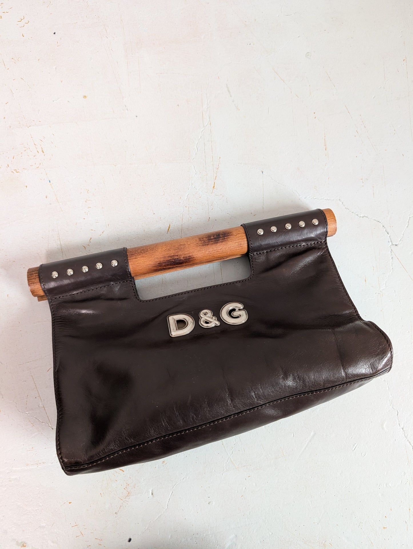 Dolce & Gabbana Wood Handle Bag