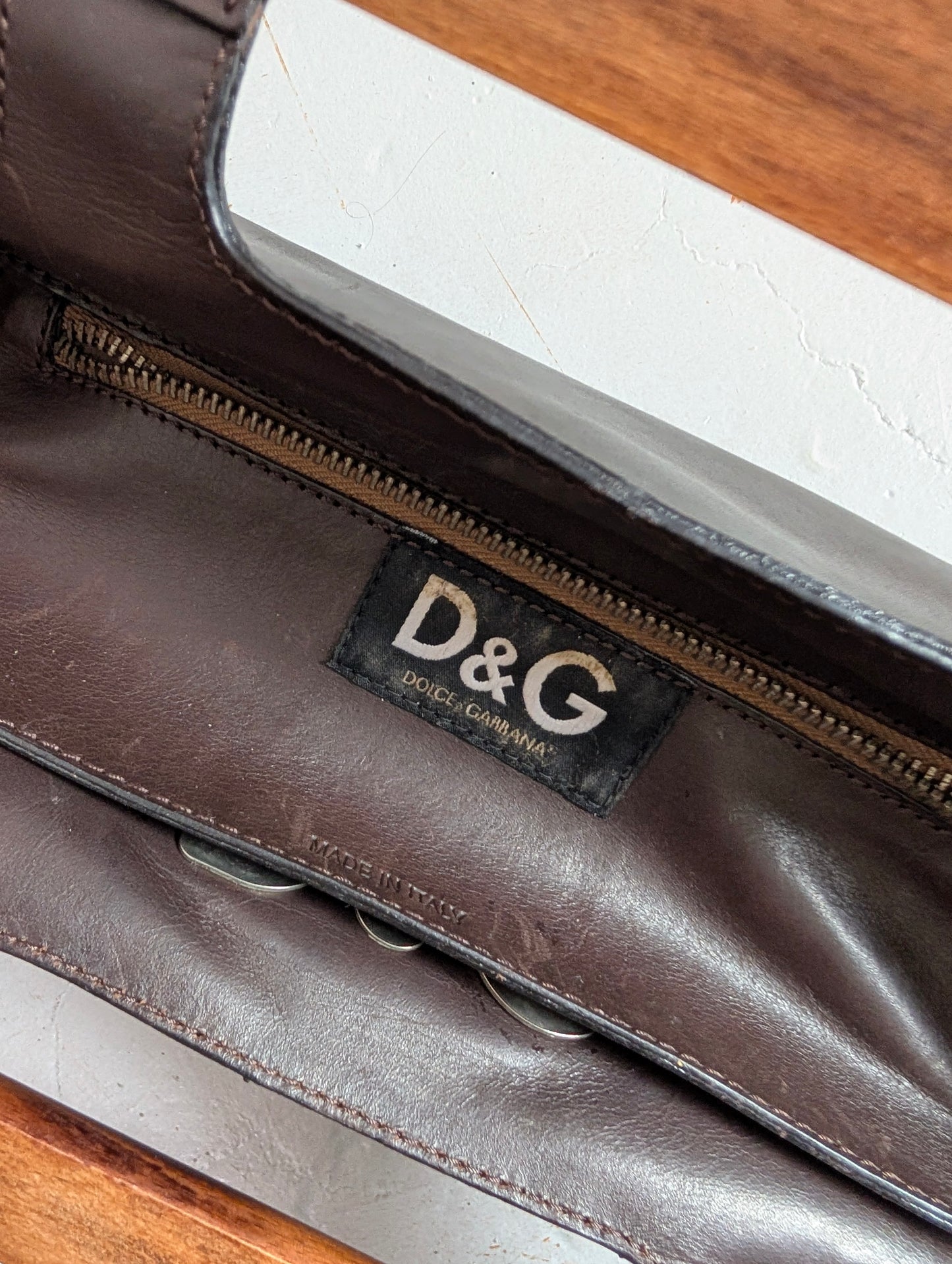 Dolce & Gabbana Wood Handle Bag