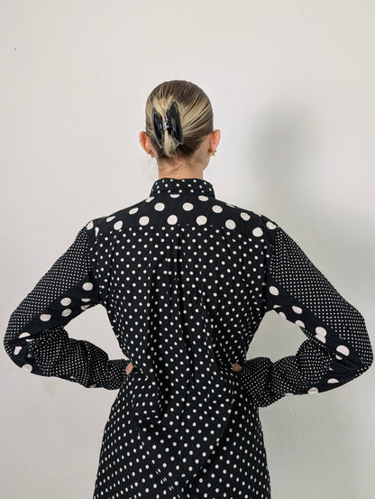 COMME des GARÇONS Polka Dot Blouse