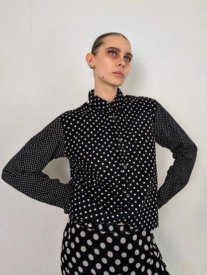 COMME des GARÇONS Polka Dot Blouse