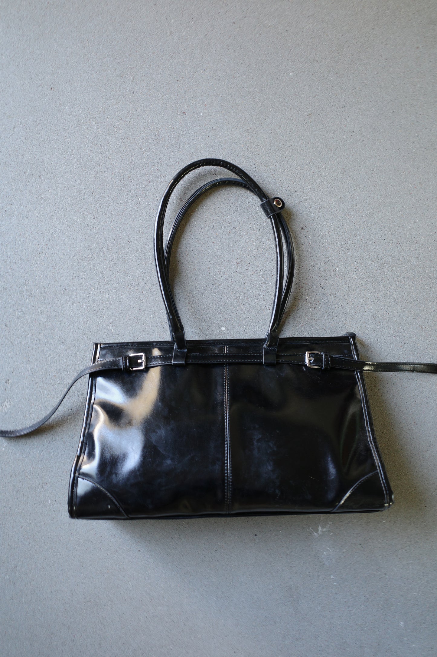90s SHINY SHOULDER BAG