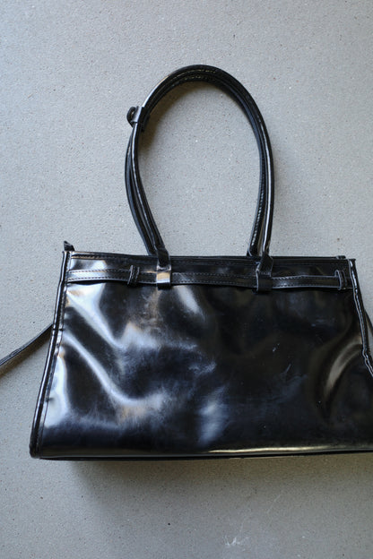 90s SHINY SHOULDER BAG