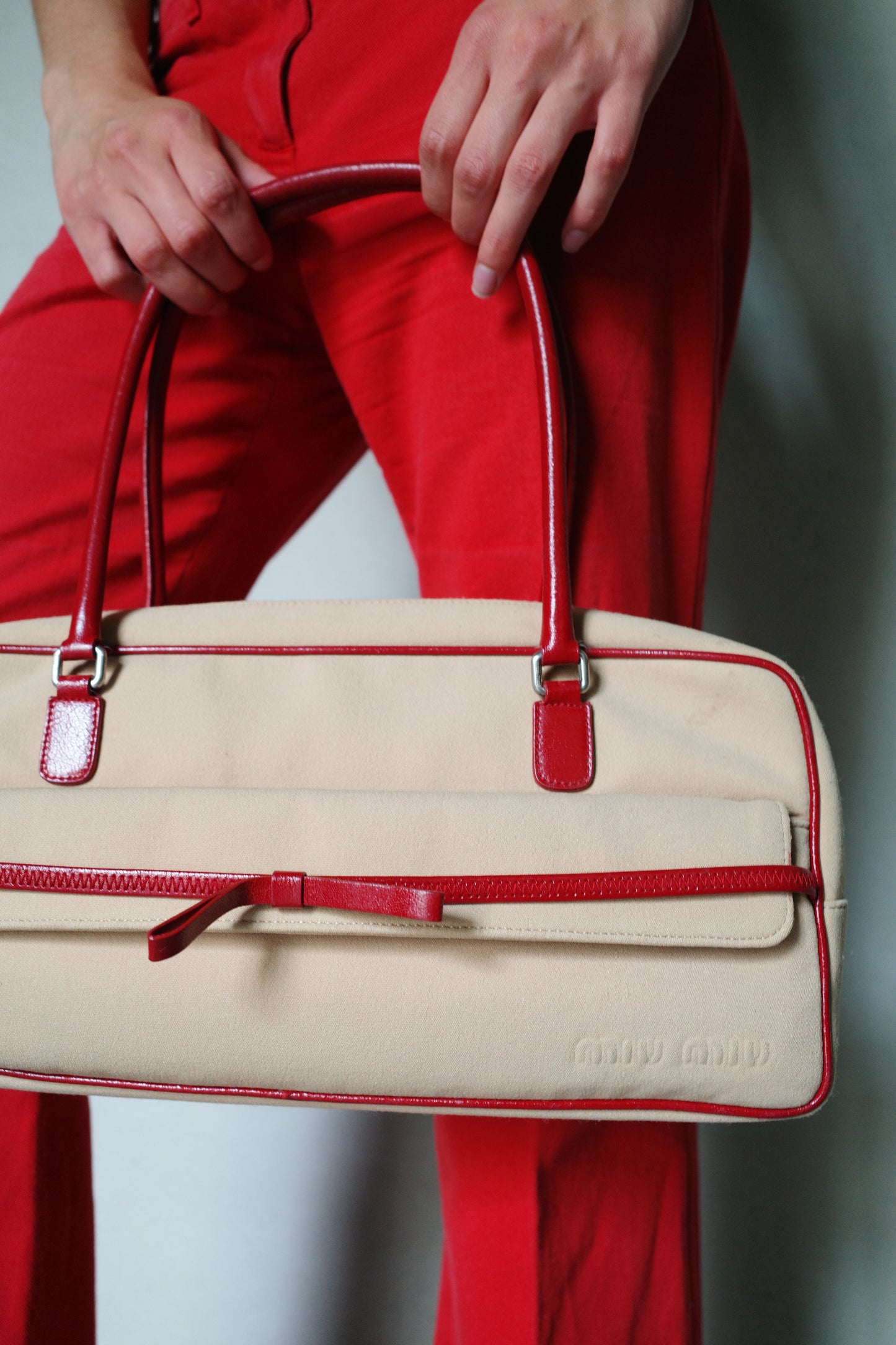MIU MIU S/S 2000 CANVAS BAG