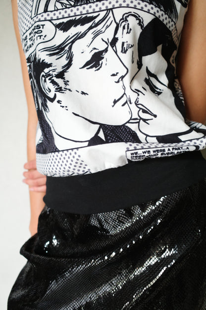 VINTAGE COMIC TURTLENECK