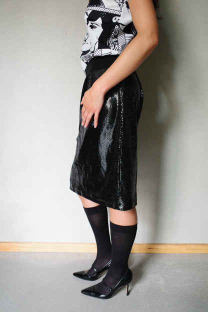 ITALIAN VINTAGE SNAKE SKIRT