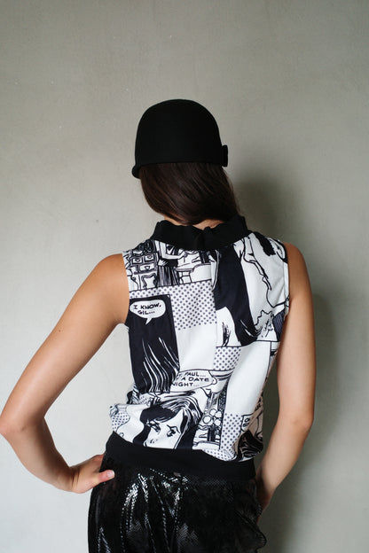 VINTAGE COMIC TURTLENECK