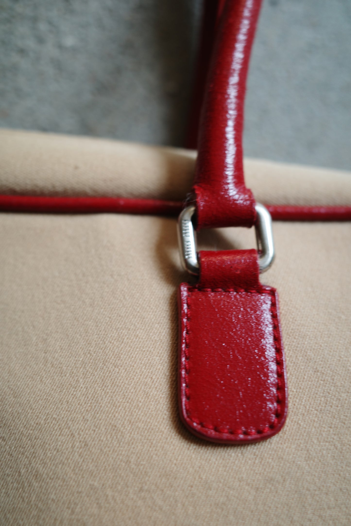 MIU MIU S/S 2000 CANVAS BAG