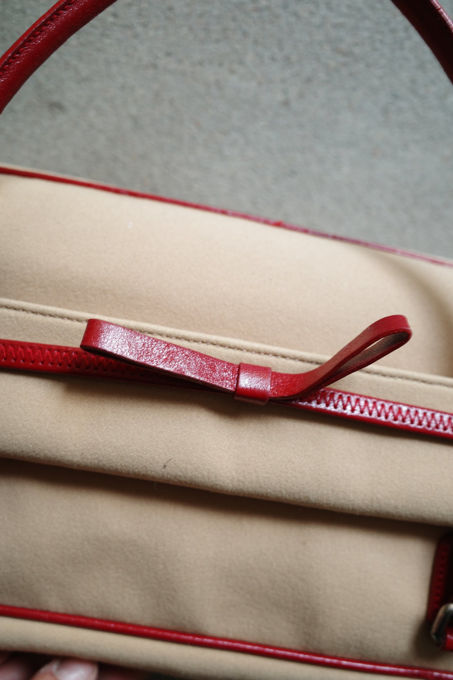 MIU MIU S/S 2000 CANVAS BAG